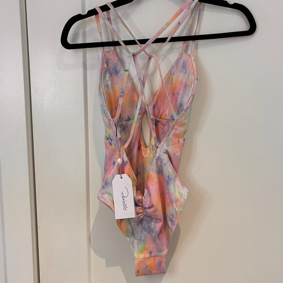 NWT Peixoto Watercolor Print One Piece Swimsuit XS - Picture 3 of 9